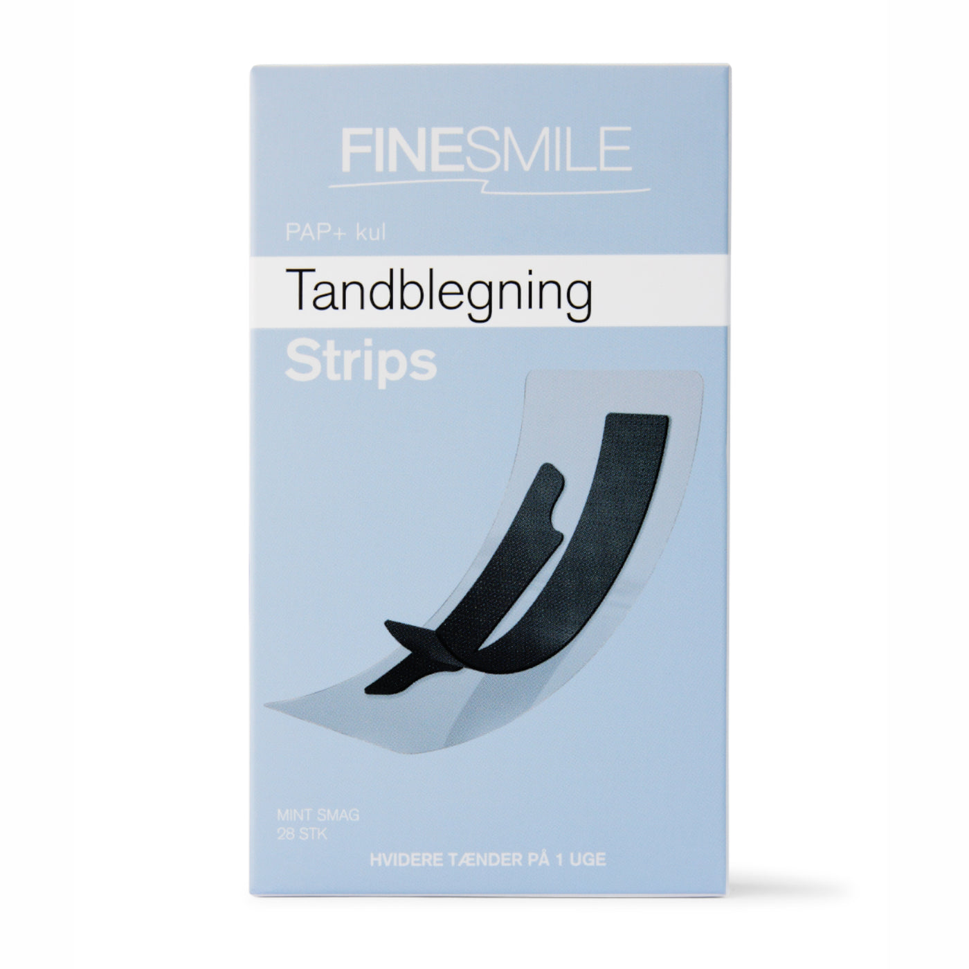 tandblegning strips fra Finesmile